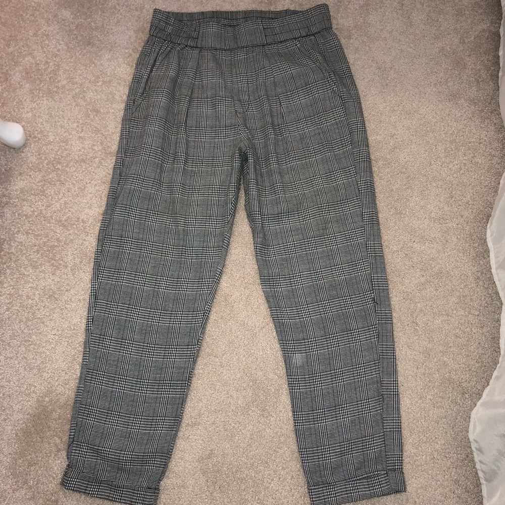 Gingham Pants